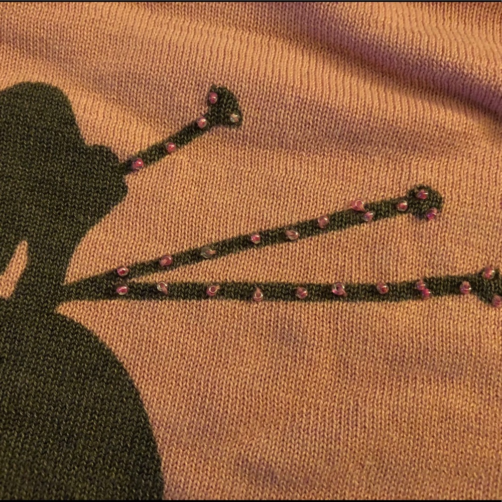 ❤️ Betsey Johnson Sweater Top ❤️ - Picture 4 of 8